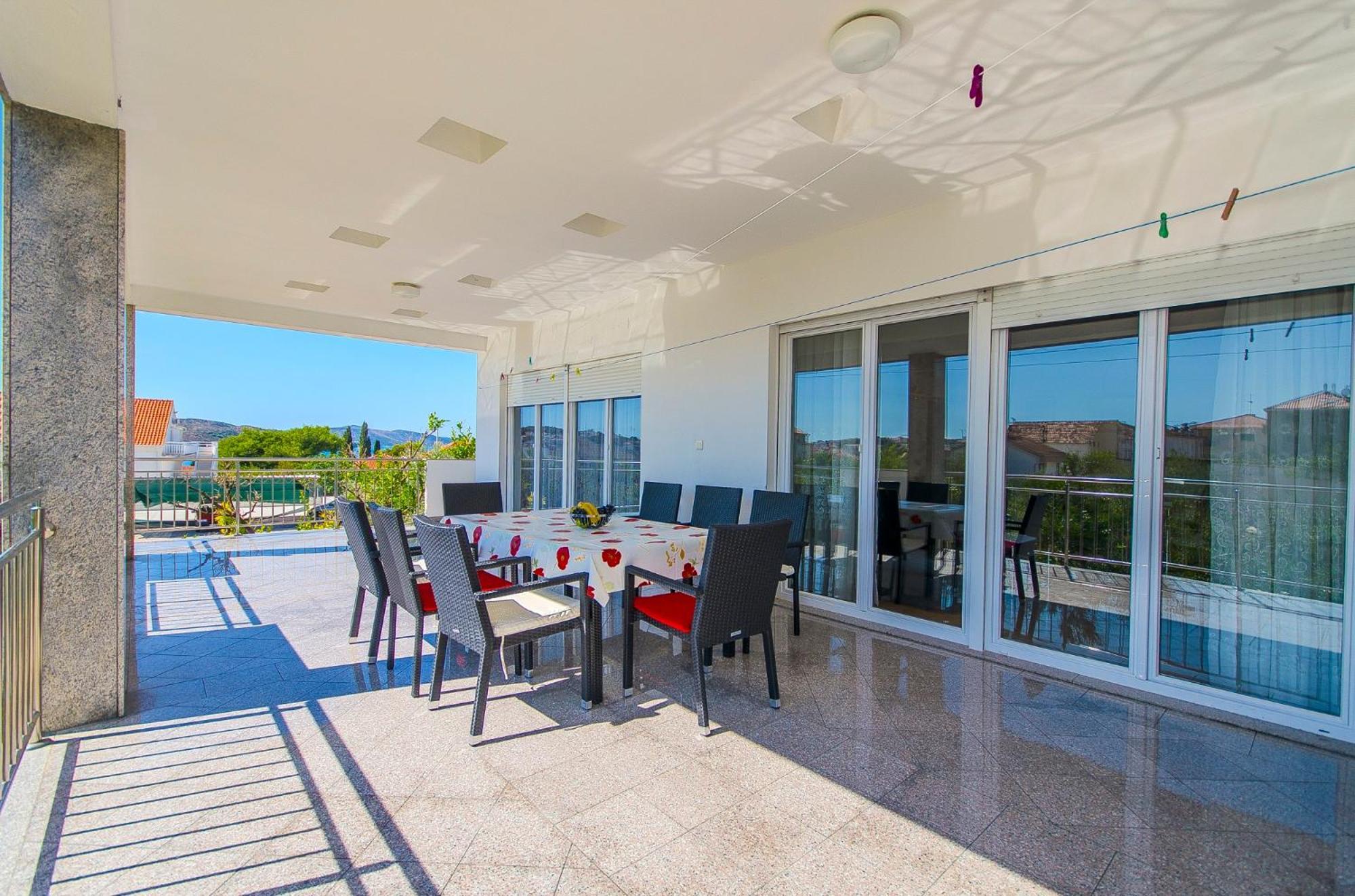 Apartments Maslina Трогір Екстер'єр фото